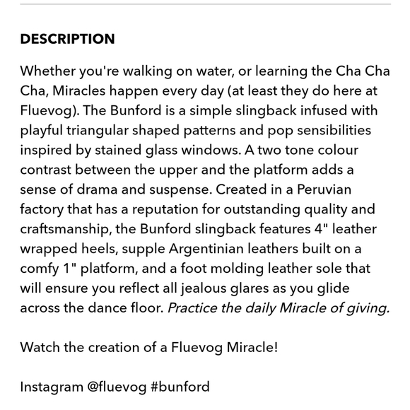 John Fluevog Miracles Platform Bunford Open Toe 7 - Picture 3 of 8